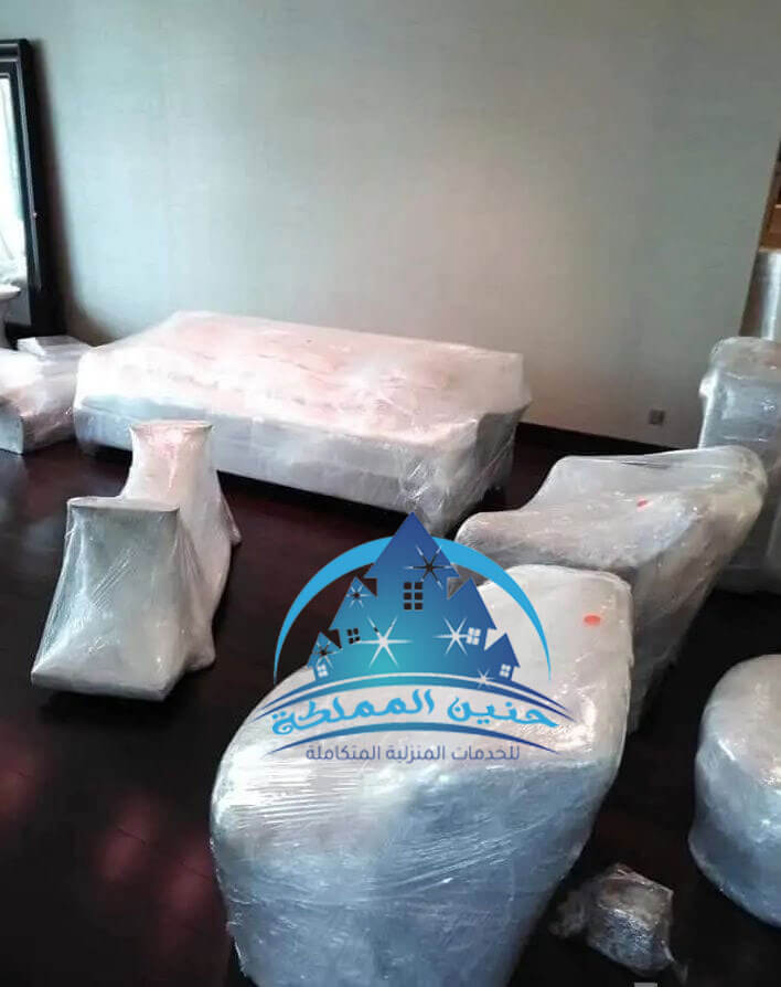 نقل عفش مع التغليف